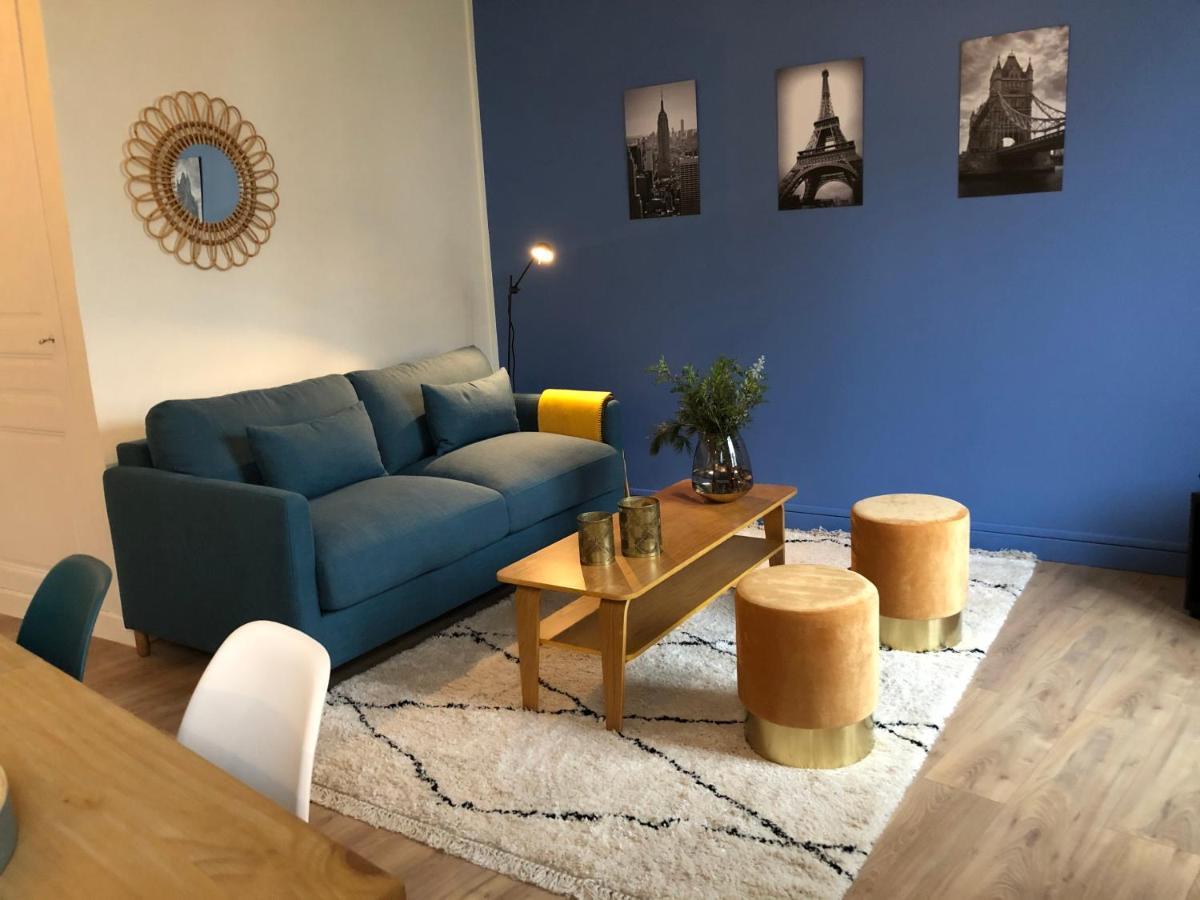Joli Appartement Le Gutenberg T2 4p Quartier Mirabeau Proche Gare Tours Exterior foto